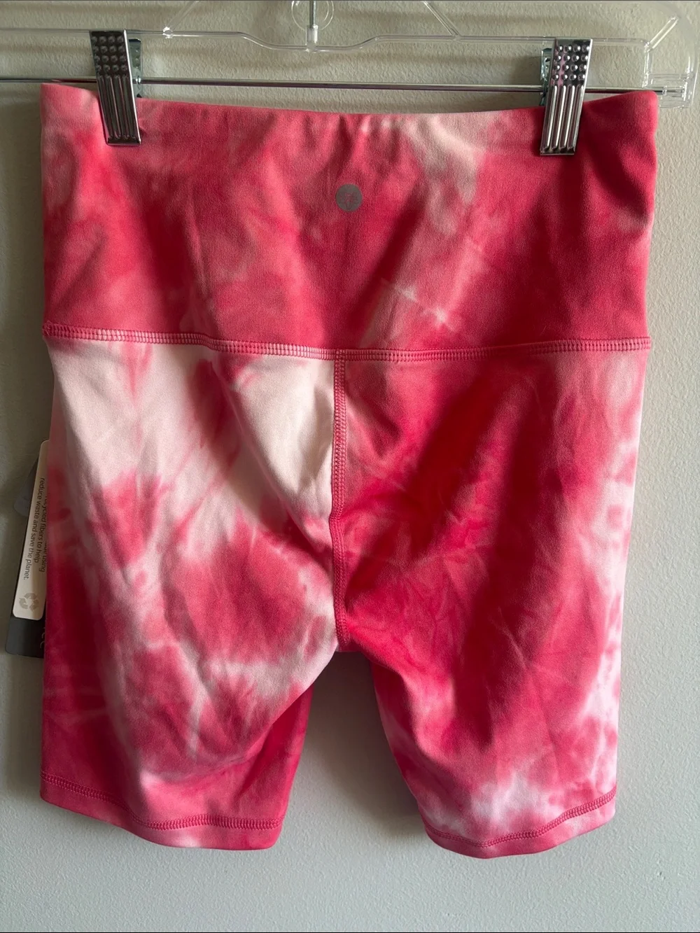 Harmony Balance Pink Tie Dye Biker Shorts‎ NWT